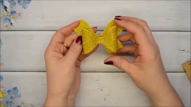 Бантики с шапочками. Канзаши /МК/Hand мade/DIY/ Kanzashi смотреть онлайн