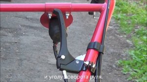 Мотоблок WEIMA WM 1100BE дизель (эл. стартер, аккум) 9л.с., РАЗБЛОКИРОВКА КОЛЕС, ВАЛ О/М, фрезы