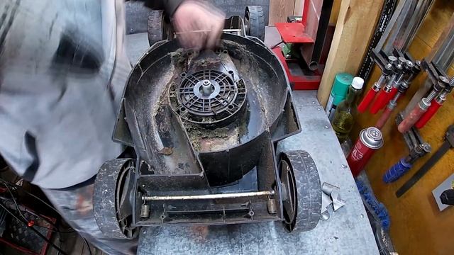 Двигатель от стиралки в газонокосилку. смотреть онлайн