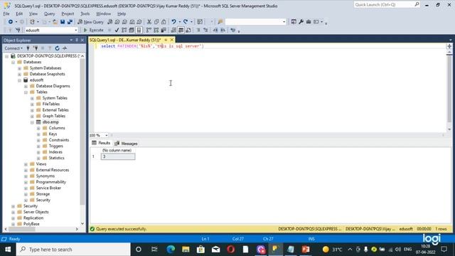 String Functions in SQL Server-MS SQL Server complete course in Telugu-Lesson-18