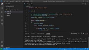 SFML Setup in Visual Studio Code | Create C/C++ Applications using SFML + VSCode + MinGW-w64