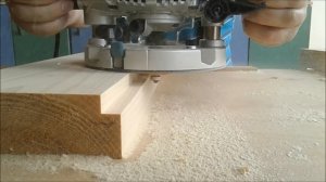 Фрезерование паза и гребня, milling groove and ridge