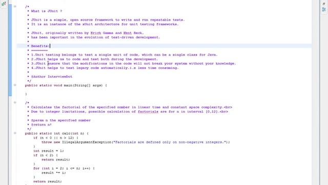 Benefits of JUnit Test Cases Eclipse Demo смотреть онлайн