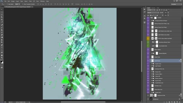 Architekt Photoshop Effect Tutorial | Automatically create abstract digital art смотреть онлайн