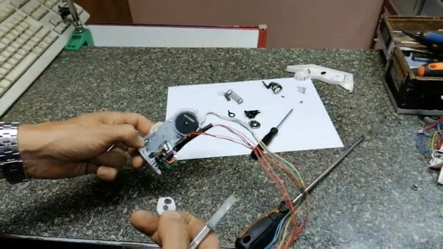 Разборка регулятора натяжения Janome 500 смотреть онлайн