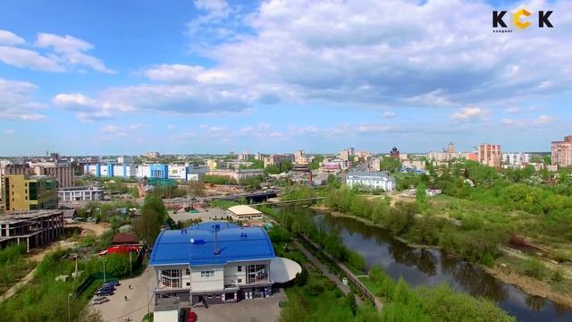 Аэровидеосъемка строящегося жилого комплекса на ул. Наумова