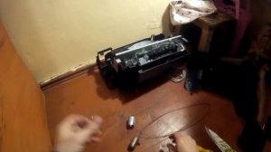Генератор из моторчика от принтера