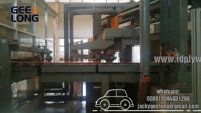 1-25 mm full automatic continuous MDF production line смотреть онлайн