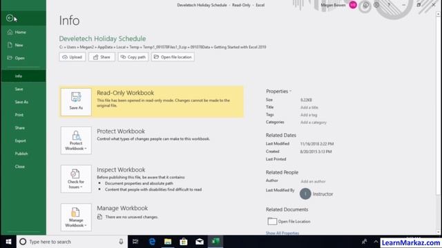 Mastering Excel 2019 (Beginner Course) --- Lesson 02 Navigating the Interface смотреть онлайн