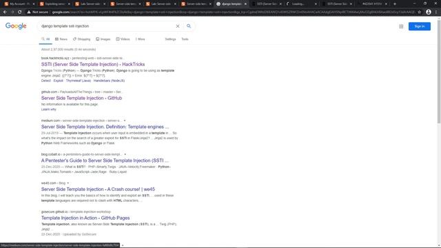 Djnago Template  Server Side Template INjection  [SSTI]