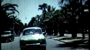 Maroc : Balade en voiture dans Casablanca, 1955