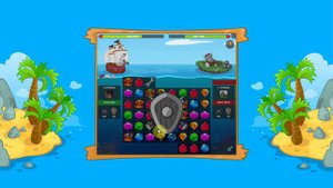 Легенды морей 7 остров Спасение хитрого Джека 17 уровень Мортира