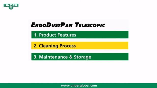 Использование комплекта: совок + щетка (Unger EDPBR/EDTBG) смотреть онлайн