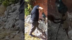 Бетонолом ,,Sturm,, в работе