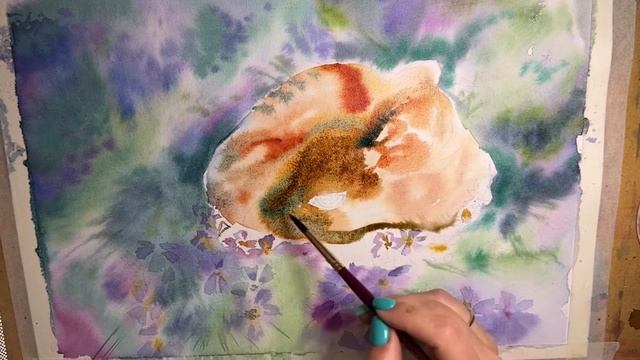 Олененок акварелью/Реалистичная акварельная живопись/ Подробный мастер класс/ Бесплатно