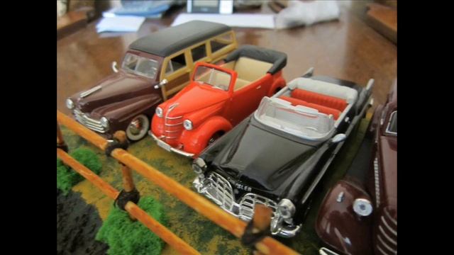 Diorama Parking cars river диорама nature автомобили природа смотреть онлайн