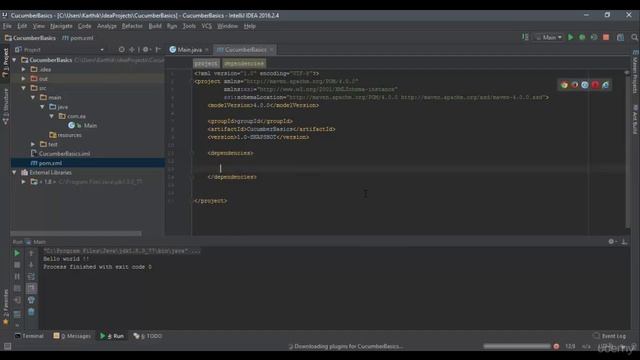 Selenium Cucumber Java BDD Framework 1 2021 - Cucumber Selenium Tutorial-LEC #03