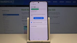 How to Check Device Memory in SAMSUNG Galaxy S21 – Storage Information