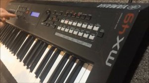 Yamaha MX-49 compact 49 key synth: Instant gratification!