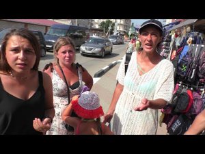 Архипо-Осиповка. #3. Знатная заварушка на побережье моря. Торгаши в шоке