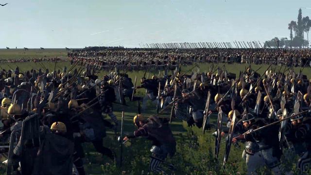 ROME VS SUEBI - CINEMATIC BATTLE TOTAL WAR ROME 2 смотреть онлайн