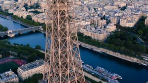 Eiffel Tower drone Эйфелева башня съемка с дрона