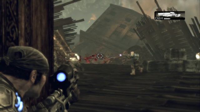 Gears of War 2 part 11 смотреть онлайн