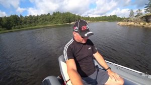 Тесты винтов  для Yamaha 8, на лодке Флагман ДК 390 игла.