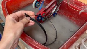 Процесс создания иконы из мозаики. Лик