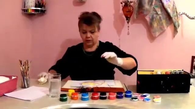 Терапия искусством. Пятна настроения. Рисование нитью смотреть онлайн