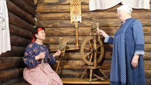 Как пряли на Руси