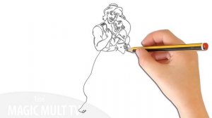Как нарисовать Алладина и Жасмин Принцессу Диснея How To Draw And Paint Aladdin & Princess Jasmine