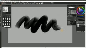 Simple brush shape editing