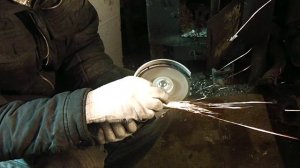 Шлифовка регулировочной шайбы болгаркой
