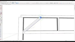 Проектируем навес к стене дома, полуарочный