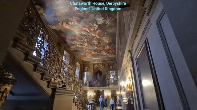 Chatsworth House, Derbyshire England, United Kingdom Part 1 смотреть онлайн