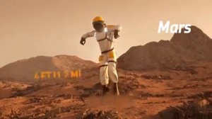 Гравитация на разных планетах.