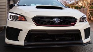 Short video of my 2018 Subaru WRX STI Type RA