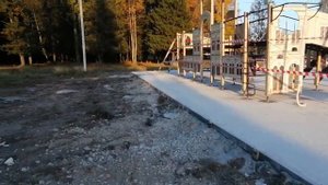 Новая Детская площадка в городском парке г.Няндома