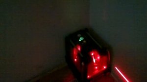 Лазерный уровень KAPRO 873 в действии.