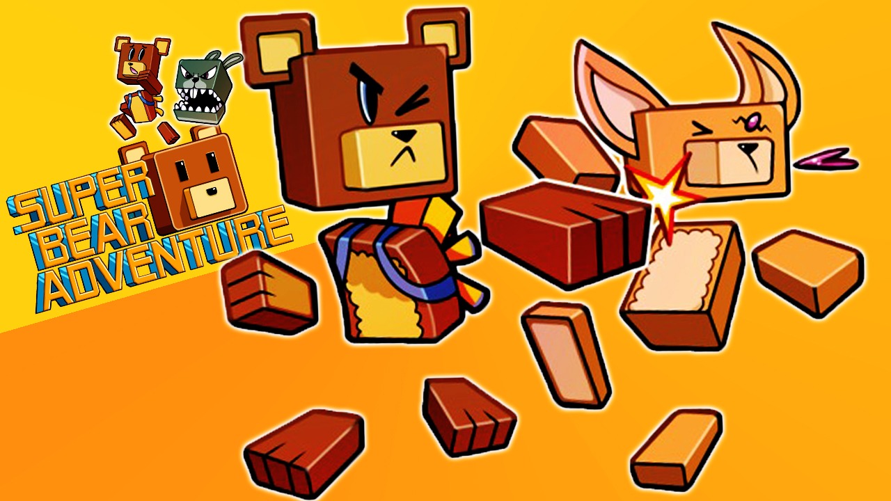 Super Bear Adventure полное прохождение игры! 🐻 Приключение Мишки Супер Беар Адвенчер! #SuperBear