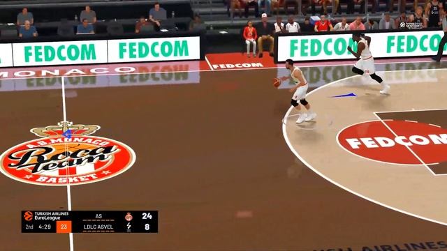 PC BASKET NBA 2K22  AS MONACO VS LDLC ASVEL #PCBASKET смотреть онлайн