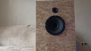 Широкополосный динамик  Beyma 12GA50 + ВЧ Beyma CP16 Акустический щит.