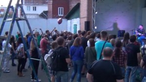 Костя Кулясов (АнимациЯ) - Черта @ OZ-Rock Acoustic Орехово-Зуево 20.08.2016