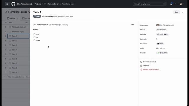 GitHub Projects: finding clarity in the chaos - Universe 2022