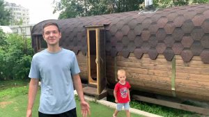 Обзор бани квадро 6 метров