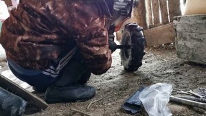 Колеса R13 на Мотоблок Патриот.
