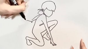 Как нарисовать Леди Баг