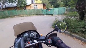 Kawasaki KLE 500 (овраг, эндуро, пересечёнка)