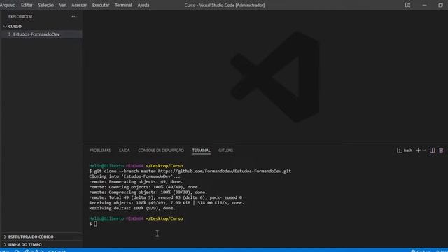 VsCode - Clone rep.[git clone -b NomeBranch UrlGit] [git clone --branch NomeBranch UrlGit] (#40) смотреть онлайн